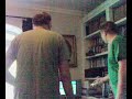 Nick shows Peter his new Wii - CRASH! Nick shows Peter his new Wii - CRASH!