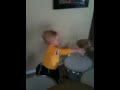 Dylan laying down a good beat