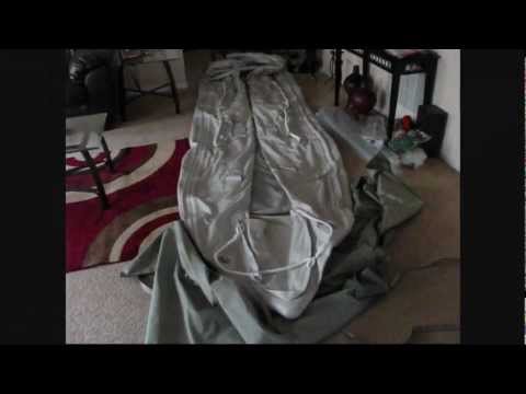 Removing  16ft SATURN KaBoat SK487XL from carry bag