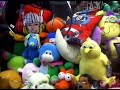 me winning a ton of licensed sugarloaf claw machine plush