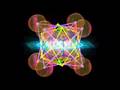 Flower Of Life showing the Platonic Solids - Sacred Geometry 