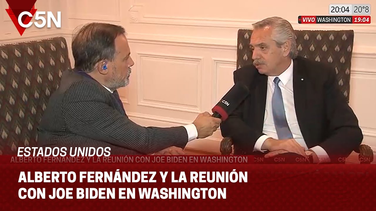 Alberto Fernández, confiado luego de la reunión con Biden: "Hay que revisar el acuerdo con el Fondo"