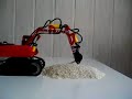 red excavator MOC 2