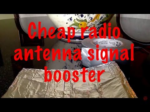 how to boost radio signal
