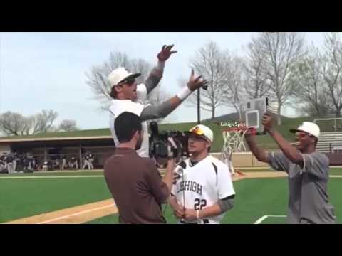 Lehigh Baseball Player Gets Posterized During Postgame Interview