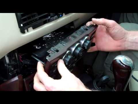 How to Change Dash Facia Panels on Range Rover L322