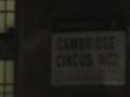 Cambridge Theatre dark - waiting for new play