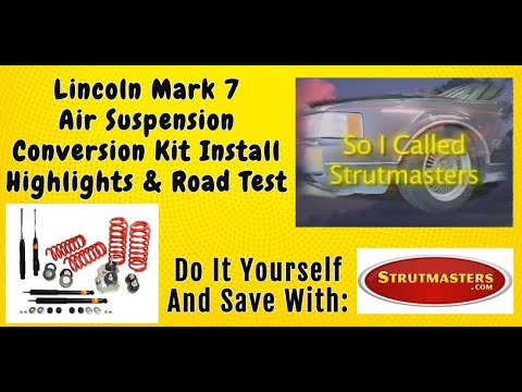 1989 Lincoln Mark VII | Air Spring Suspension Conversion By Strutmasters