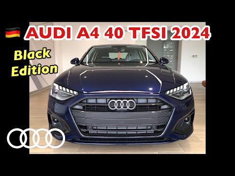 REVIEW AUDI A4 40 TFSI 2024 || Màu Xanh Navarra/ nội thất Đen