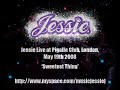 recorded live at pigalle club, london on may 19th 2008. the track is called 'sweetest thing'.