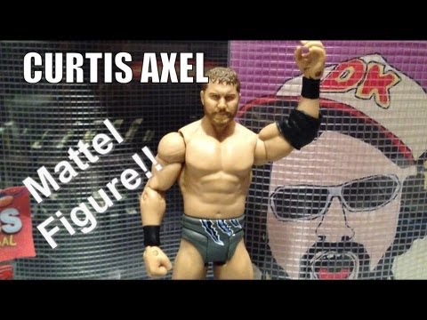 WWE ACTION INSIDER: Curtis Axel Superstars Mattel wrestling figure Basic Figures Series debut