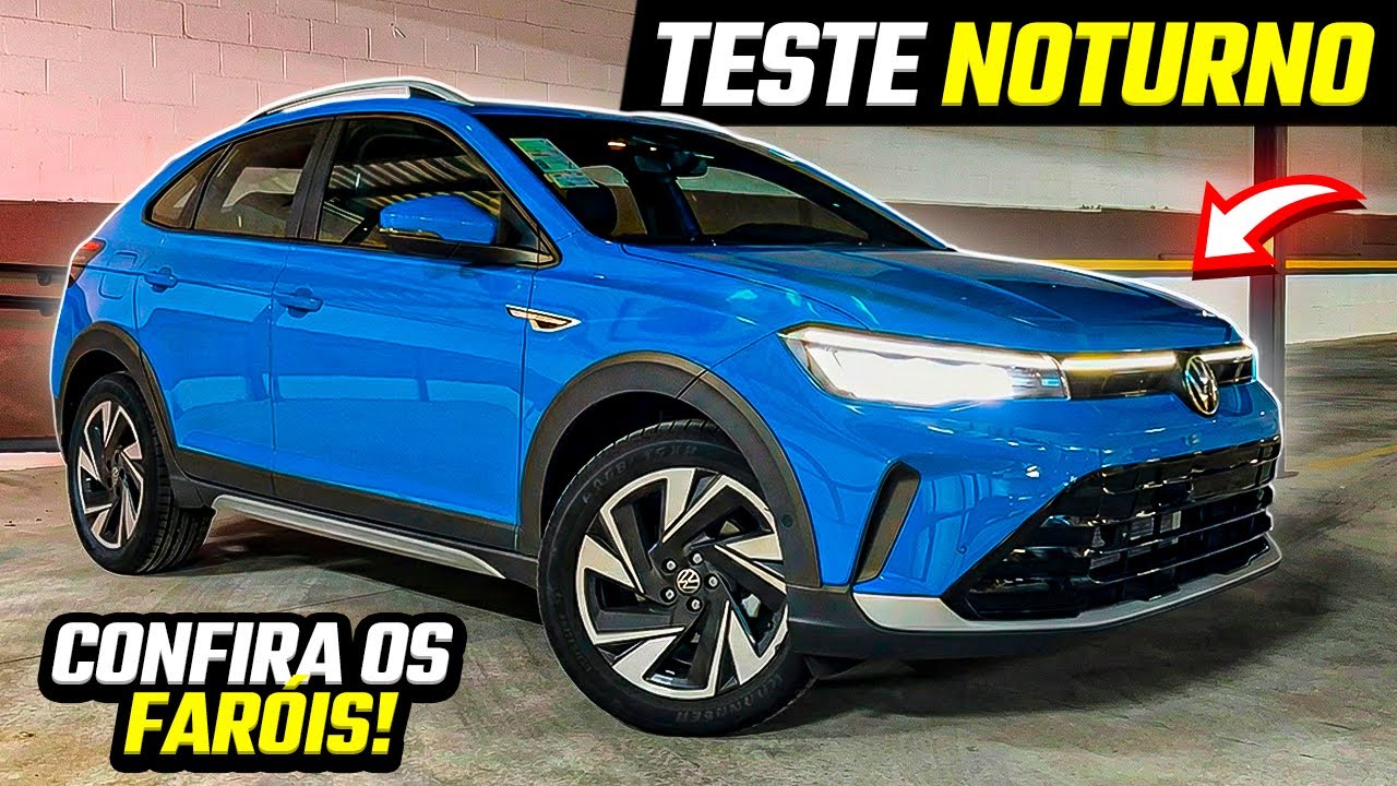 NOVO VW NIVUS HIGHLINE 2026 PELA NOITE - ILUMINAÇÃO NOTURNA