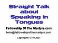Straight Talk About Speaking in Tongues - Audio Only