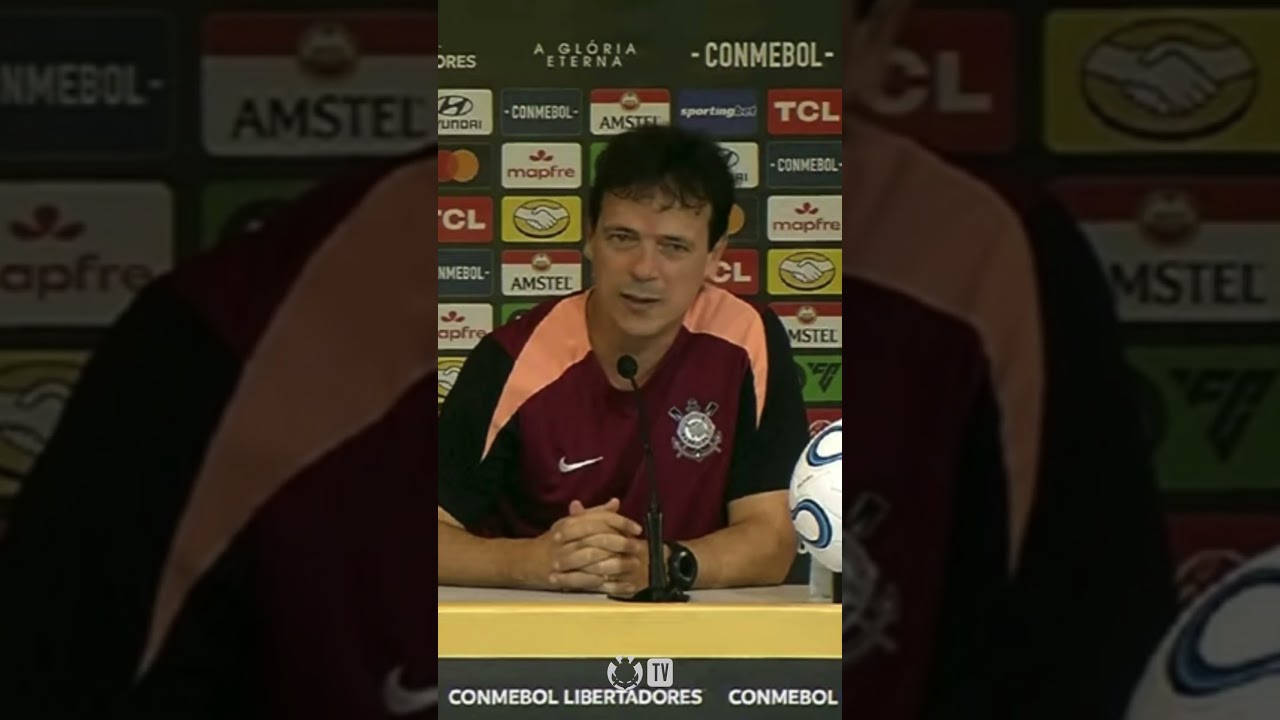 Aqui a energia aqui é diferente mesmo, Diniz! 🫶🏽 #VaiCorinthians #Shorts