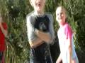 Thanksgiving at the Rasmussens - Porter into the Pool
