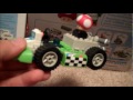 more k'nex mario kart: www.supermariotoys.com this is a video of the all new mario kart wii mario and yoshi standare kart building sets (each set sold separately). these sets are pretty cool and they don't cost much money so you get the fun of mario k'nex for a nice price with these. the karts are simple to build in these standard kart sets and after they are together they look very nice! mario and yoshi look very detailed. these karts have a wind back feature instead of an actual motor like the karts that come with the tracks. the good thing about wind back action is they require no batteries! the packages these sets come with are actually made to be used for a ramp for these karts. i have shown in the video how to use the box as a ramp. i really like these a lot and i'll be buying luigi soon! it is fun to build the kart and see it finished! they are a good value and these are great for people to test out the mario kart wii k'nex products without putting $25 or more in it right off the bat. more mario k'nex videos coming soon! feel free to leave me a comment!