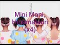 Mini Moni Hinamatsuri (Karaoke Version)