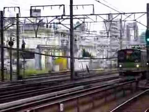 タッチの差で到着