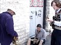 The Nobility - saxophone rehearsal at SXSW 2008