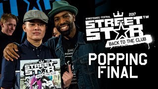 Inxi vs MT Pop vs Funkymoe vs Sir Popalo – STREETSTAR 2017 Popping Final 3 to smoke (Another angle)