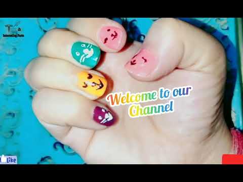 Leopard Nail Art Youtube