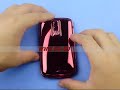 BlackBerry Bold 9000 Titanium Bezel with Battery Cover - Re