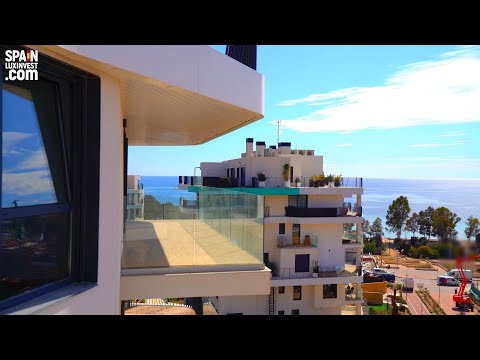623500€/First sea line/Penthouse by the sea in Benidorm/New buildings Costa Blanca/Real estate in Spain