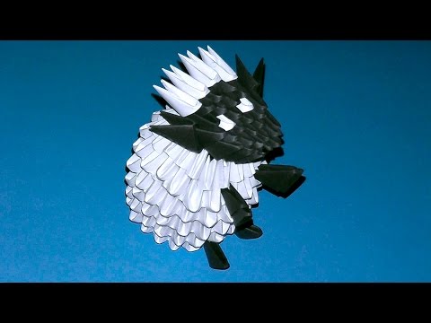 Как сделать барашка оригами