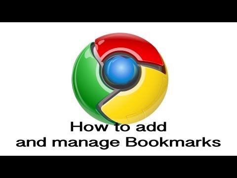 how to organize bookmarks in chrome