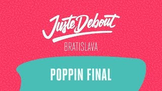 Greenteck & Nelson vs Yellow & Jay Fonk – Juste Debout Bratislava 2018 Popping Final