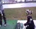Achter uit golfen