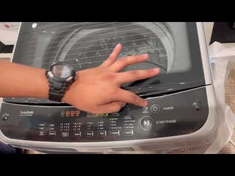 Perfect Demo - LG 8kg Top Load Inverter | Fully Automatic Washing Machine (w/ Laundry Test)