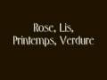 Rose, Lis, Printemps, Verdure - Guillaume de Machaut