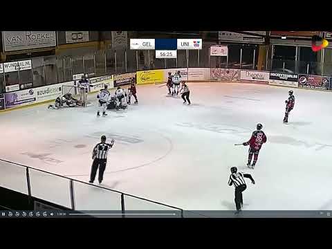 Jesse Noblesse nr93 red jersey 08-10-2023 BENELEAGUE Eaters vs Flyers
