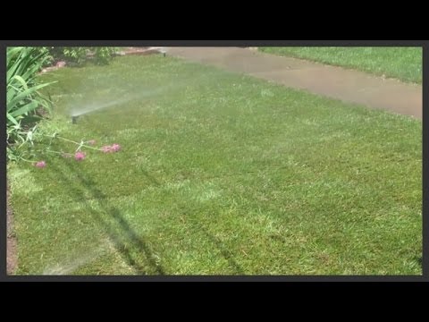 how to adjust pgp sprinklers