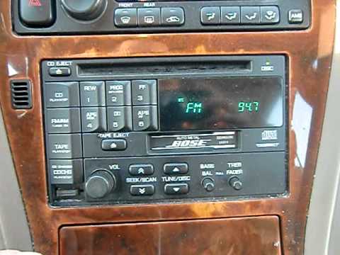 1995 Infiniti J30 Radio Test click here