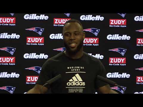 Video: James White Week 14 Patriots vs. Dolphins Wednesday Locker Room