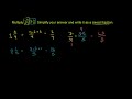 Multiplying Mixed Numbers Video Tutorial