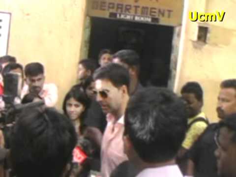 filmistan - Akshay Kumar on Muhurat of Film ANGEL at Filmistan Studio,