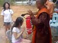 Thai mantra chanting ceremony