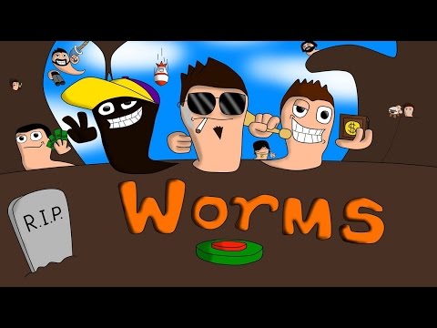Worms Clan Wars - IsAmU vs Nitro vs Multi vs Rojo 4/4