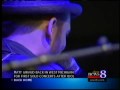 Matt Giraud performs in Caledonia