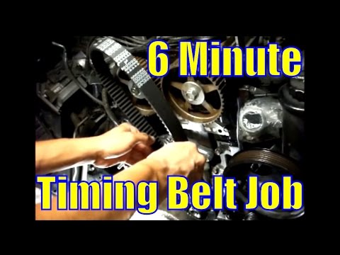 Six Minute Timing Belt Job: 1993 Lexus SC300 (2JZ-GE, non-VVT-i)