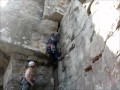 Trad climbing at Seacombe Quarry - The Gallery