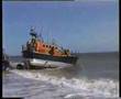 1995 Aldeburgh Carnival, egg race and Lifeboat launch
