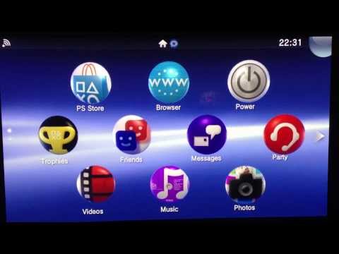 how to put ps vita on tv