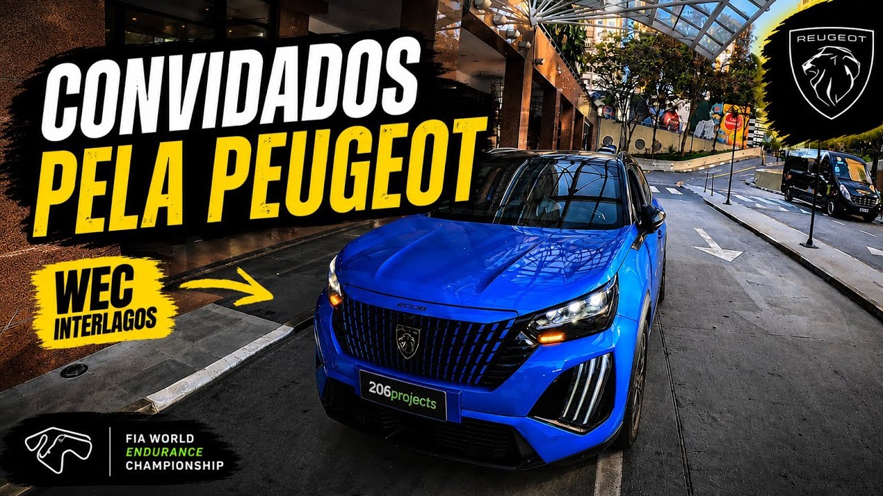 A Peugeot me convidou pra WEC em Interlagos! 🏁