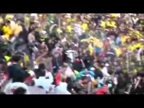 VIDEO: la bronca se trasladó de la cancha a las tribunas del Atahualpa