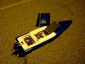 motoscafo elettrico prova a ostia al canale...mezzo scaricoooo..!!!