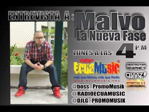 Entrevista realizada a Malvo La nueva Fase  @Radioecuamusic -